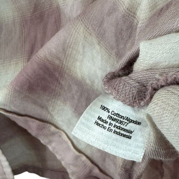 ANA A New Approach Large Button Front Shirt Plaid 3/4 Sleeve Roll Tabs Womens - Picture 4 of 11